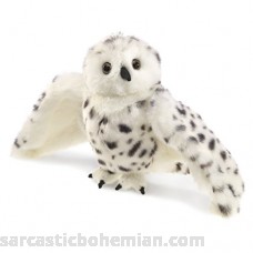Folkmanis Snowy Owl Hand Puppet Standard Packaging B00000K5F9
